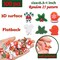 Christmas Resin Charms for Crafts,100 Pcs Flatback Slime Charm Beads Miniature Ornaments for Christmas Embellishments